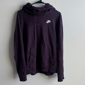 Nike Women's Dark Purple Hoodie